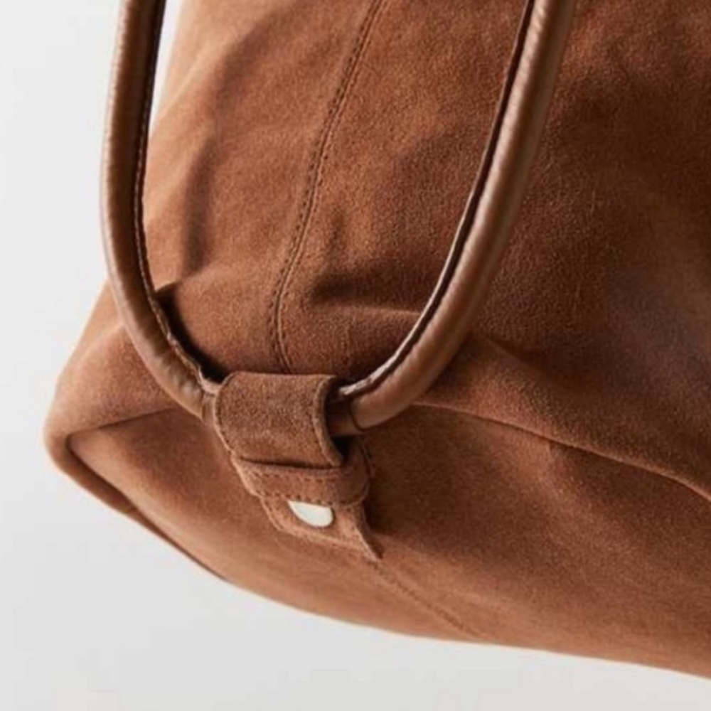 NWT UO Suede Backpack w/ Loop Ring Detail - Picture 4 of 6